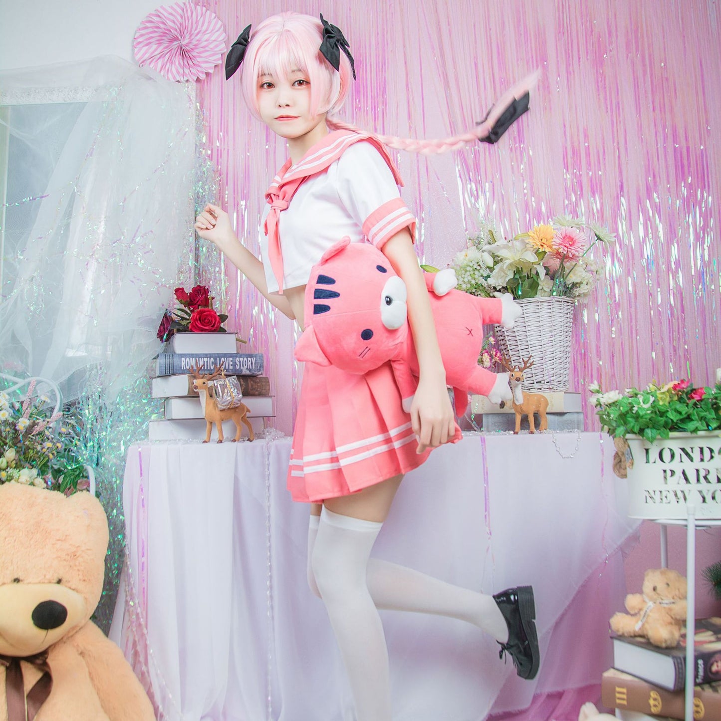 Cosplay Afu Sailor Suit