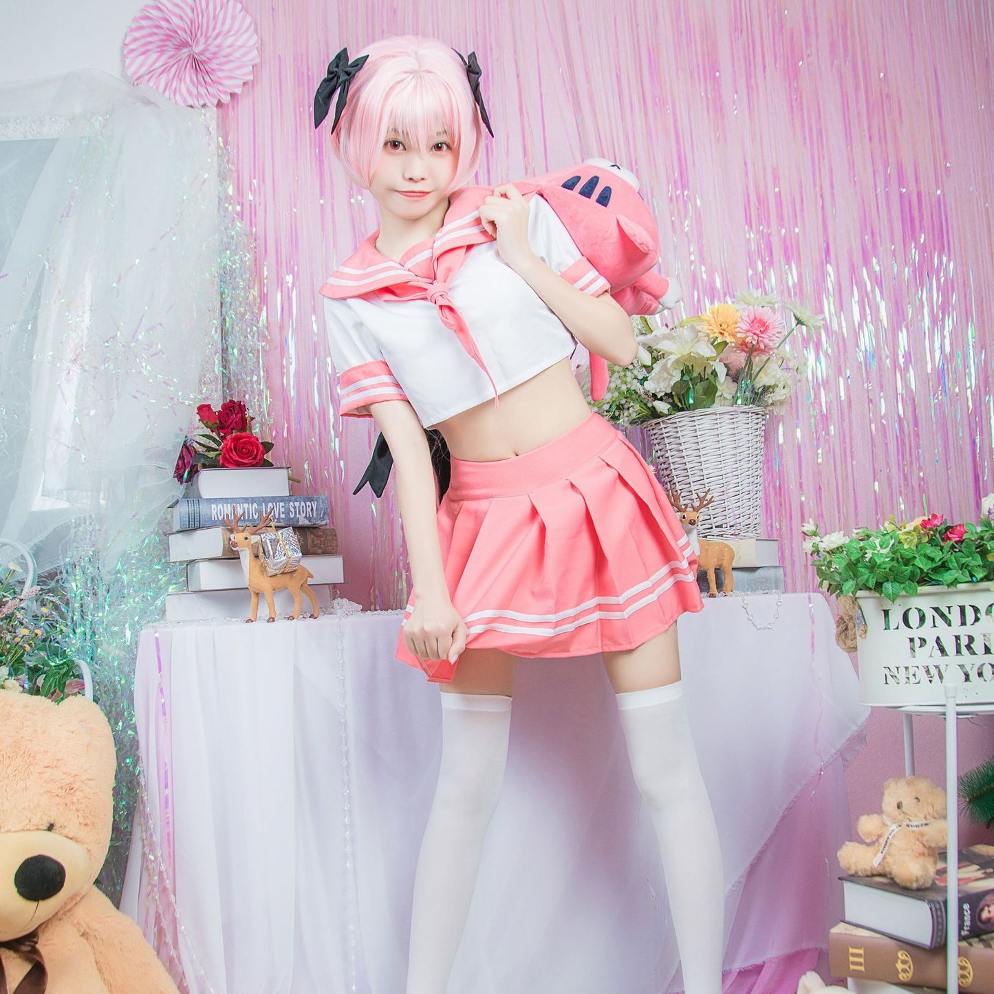 Cosplay Afu Sailor Suit