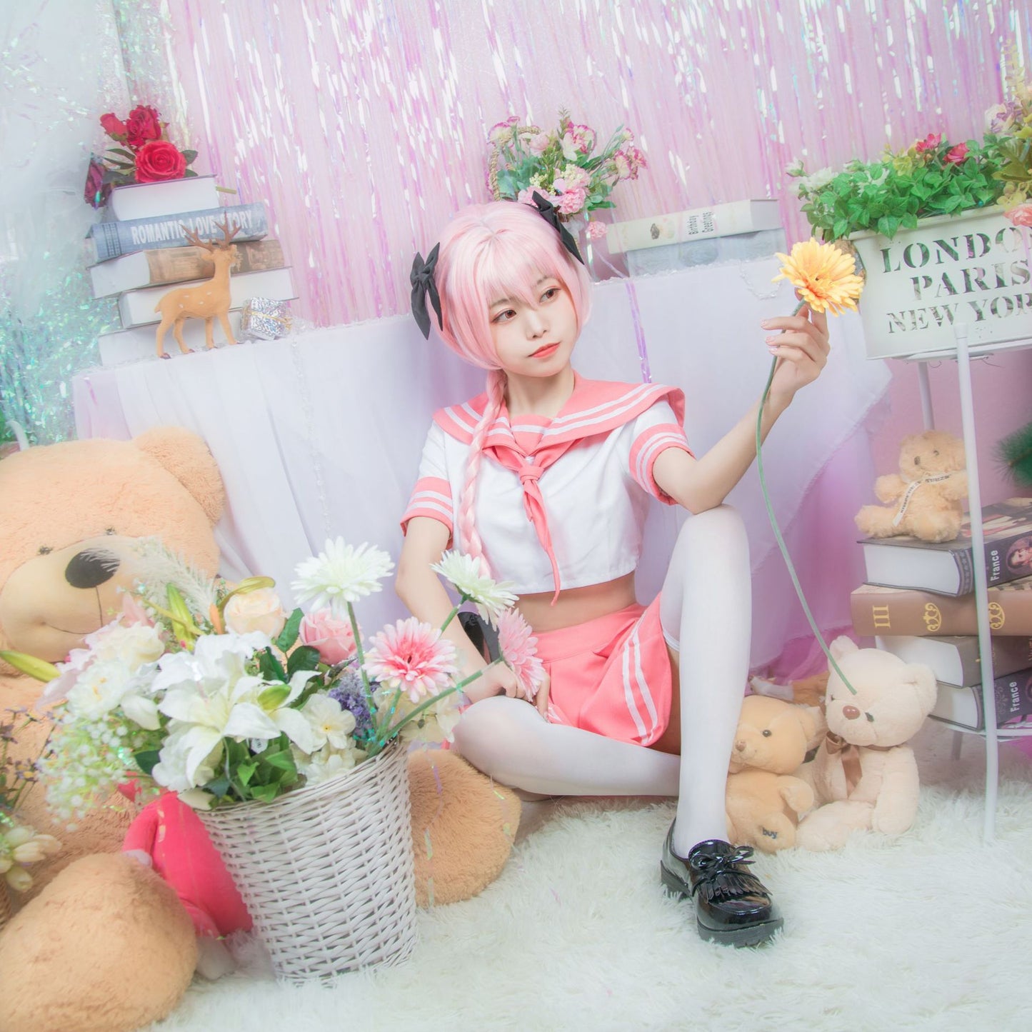 Cosplay Afu Sailor Suit
