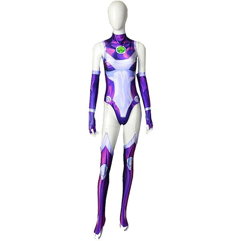 Marvel Hero Tight jumpsuit stretchy girl Halloween cosplay