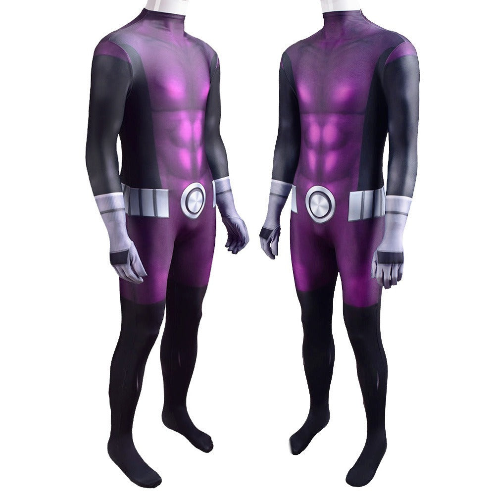 Halloween stage performance costume anime boy Titan cosplay 3D digital printed jumpsuit