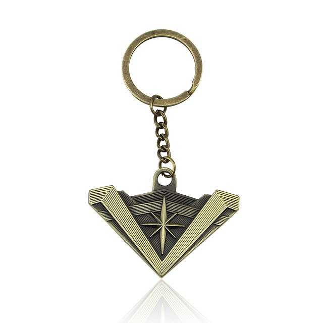 Marvel Comic Wonder Woman Crown Charm Pendant & Necklace