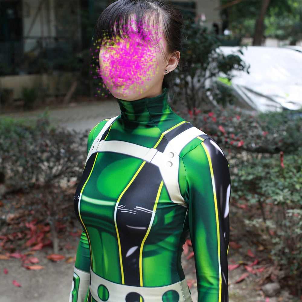 My Hero Academia Asui Tsuyu Cosplay Costume