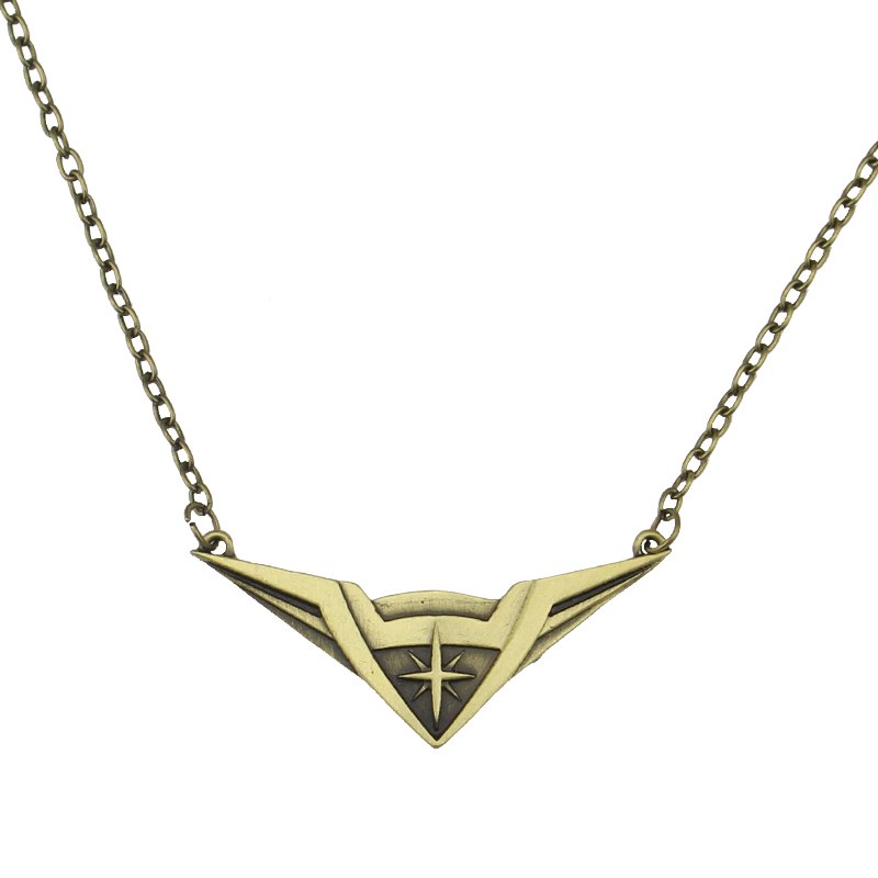 Marvel Comic Wonder Woman Crown Charm Pendant & Necklace