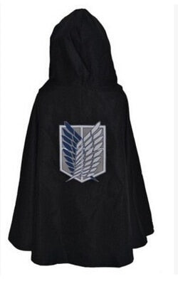 Anime no Kyojin Cloak Cape Clothes Cosplay Costume Fantasia Attack on Titan Plus