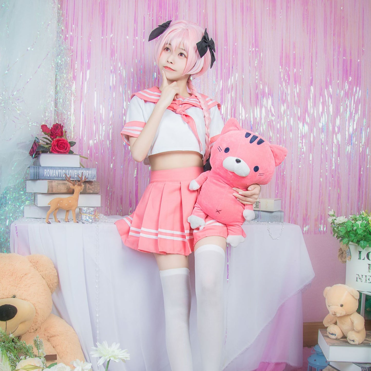 Cosplay Afu Sailor Suit