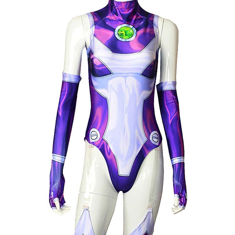 Marvel Hero Tight jumpsuit stretchy girl Halloween cosplay