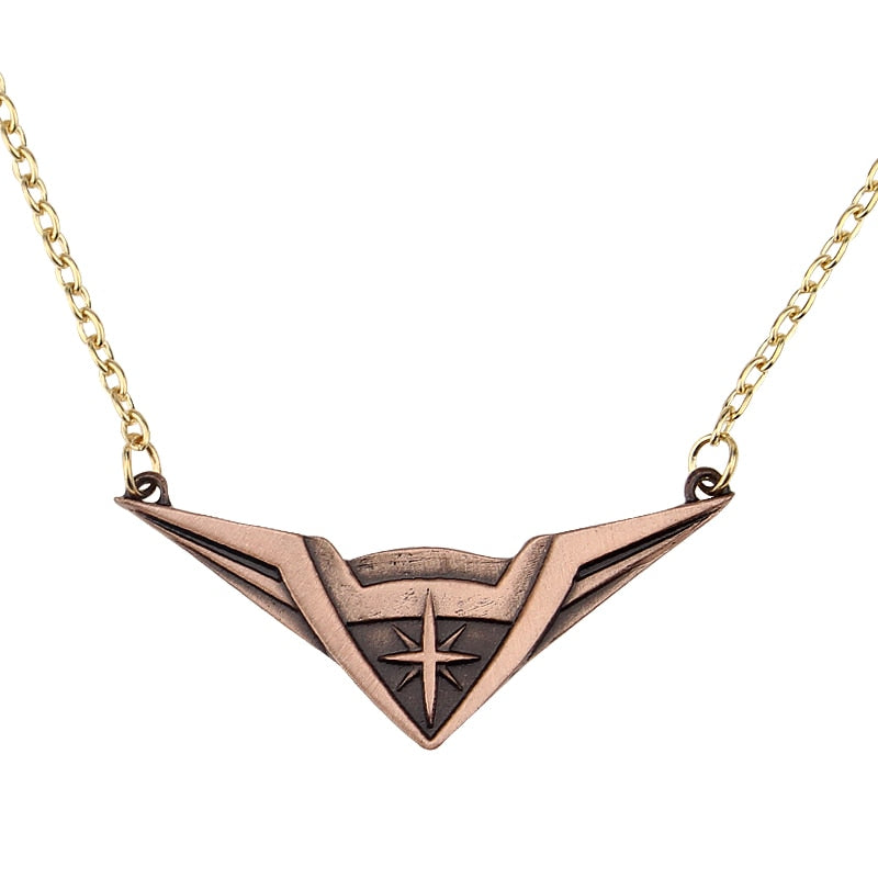 Marvel Comic Wonder Woman Crown Charm Pendant & Necklace