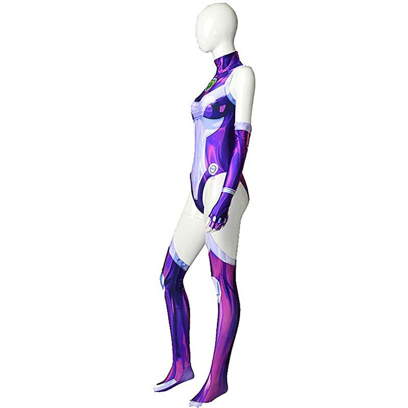 Marvel Hero Tight jumpsuit stretchy girl Halloween cosplay