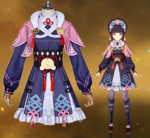 Game Original God Cos Clothing Yun Jin Cosplay Japanese Cute Lolita Skirt Female Suit