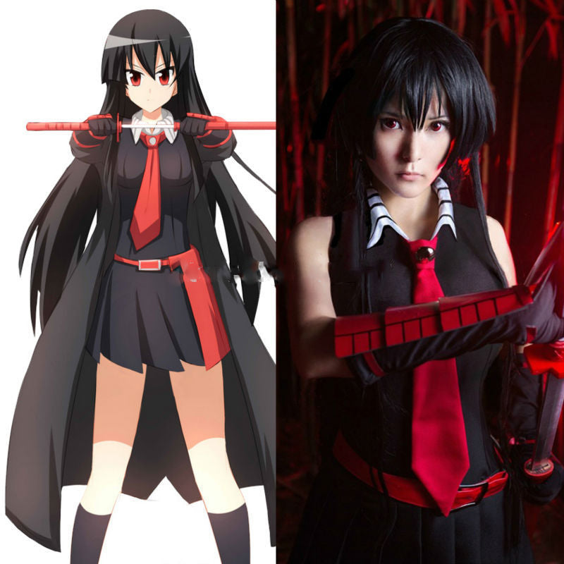 Akame ga KILL Akame Black Sleeveless Outfit