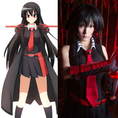 Akame ga KILL Akame Black Sleeveless Outfit