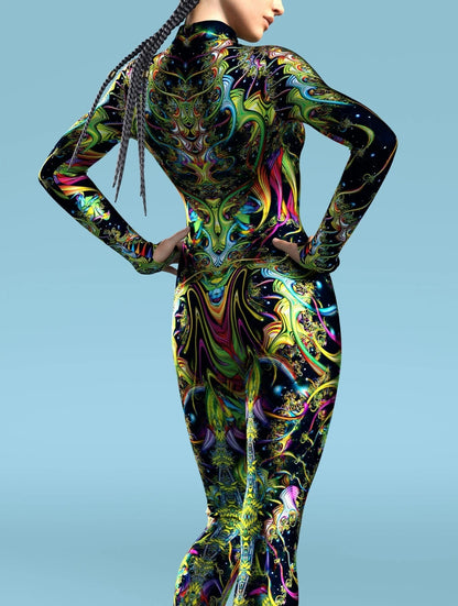 Video Game Pattern Digital Printing Cosplay Jumpsuit